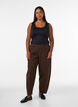 Strakzittende basic top met omkeerbare functie, Zwart, Model image number 1