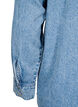 Denim shirt met borstzakken, Blauw, Packshot image number 3