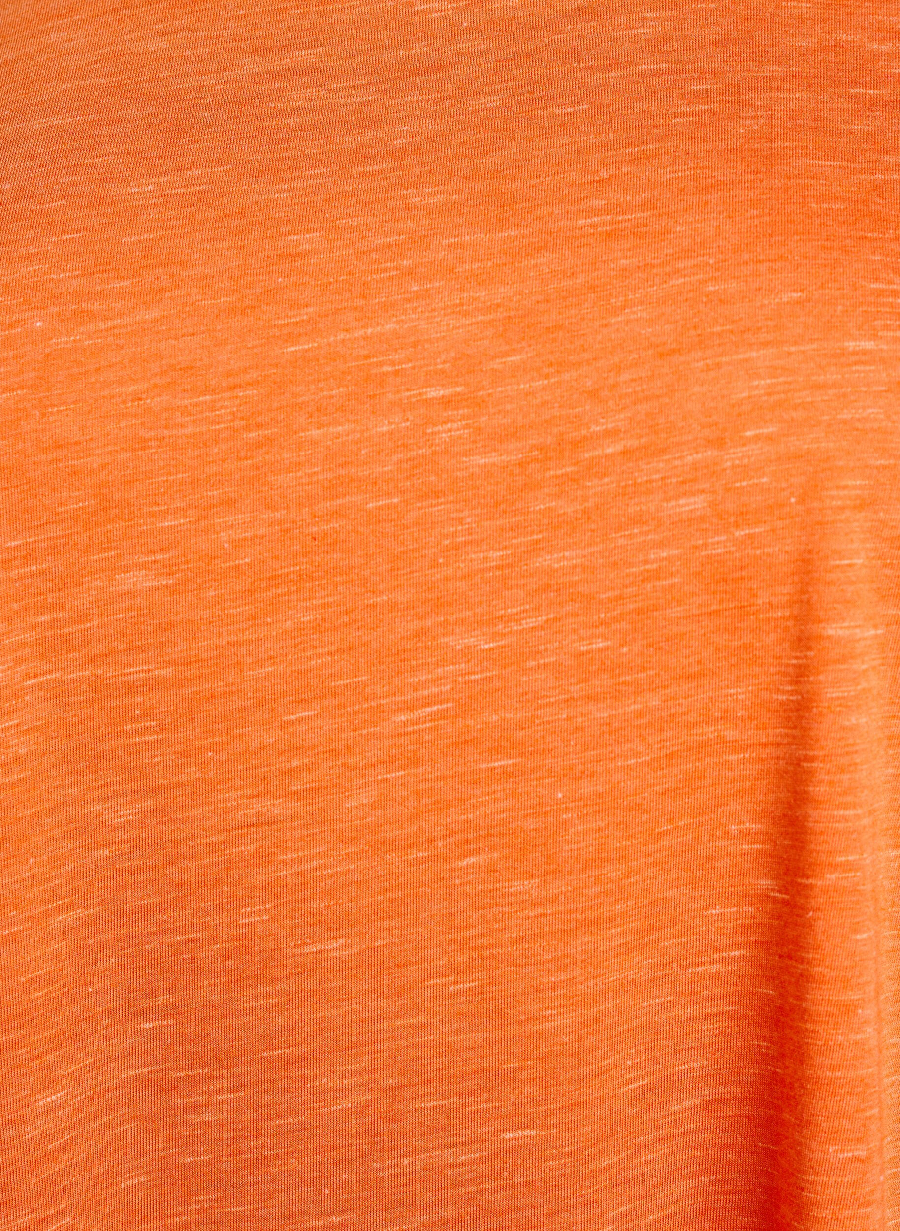 ZizziLos workout T-shirt met korte mouwen, Oranje, Packshot image number 2