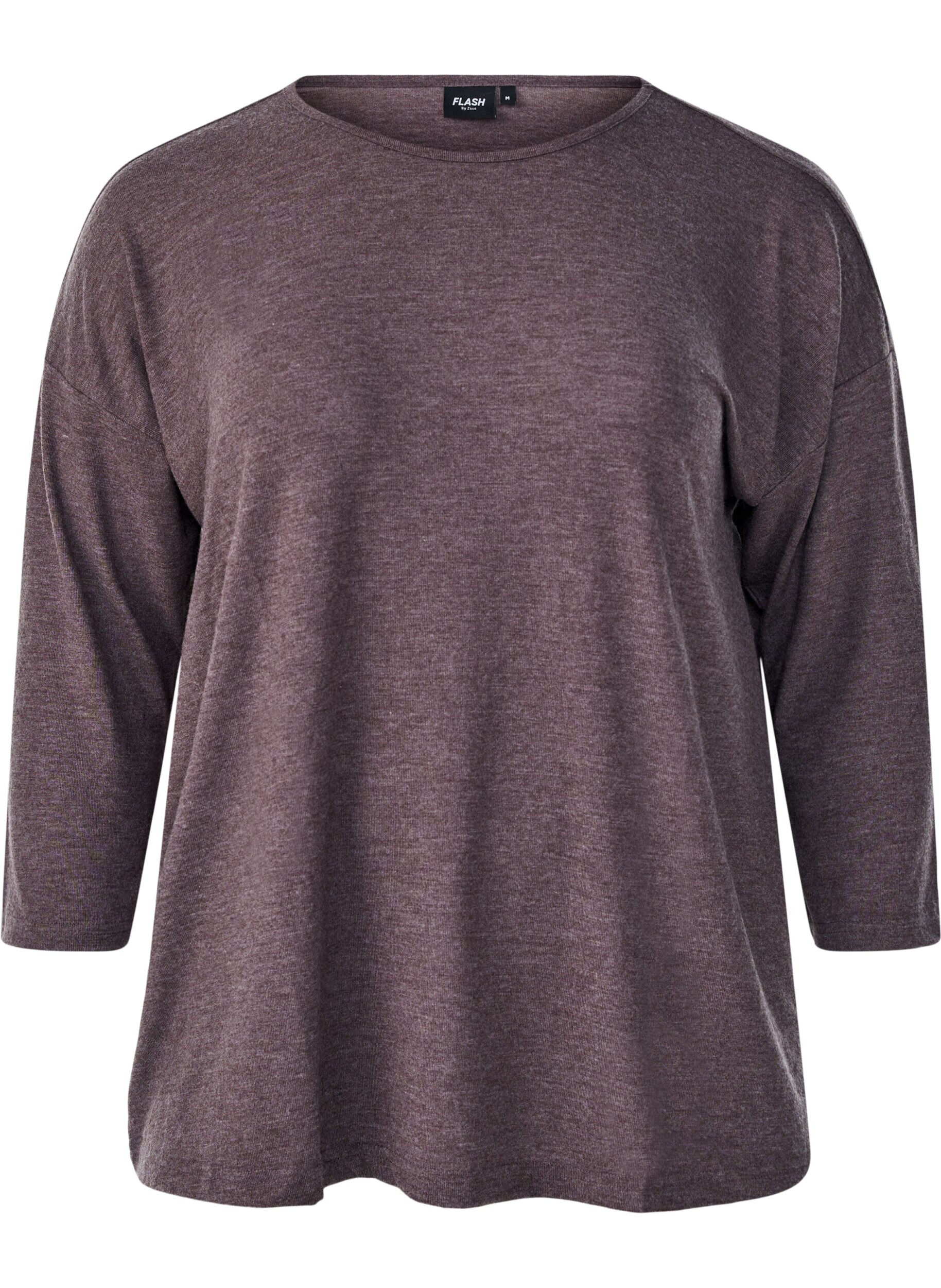 FLASH - Jersey blouse met 3/4 mouwen