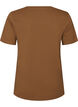 Katoenen T-shirt met print, Bruin, Packshot image number 1