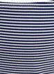 Bikinibroekje met gestreepte textuur en normale taille, Blauw, Packshot image number 2
