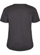 T-shirt met motief, Grijs, Packshot image number 1