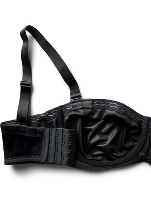 ZizziStrapless beha met beugel, Zwart, Packshot image number 4