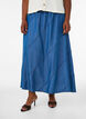 Denimlook maxirok in TENCEL&trade; Lyocell, Blauw, Model image number 2