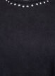 Organisch katoenen T-shirt met studs, Grijs, Packshot image number 2