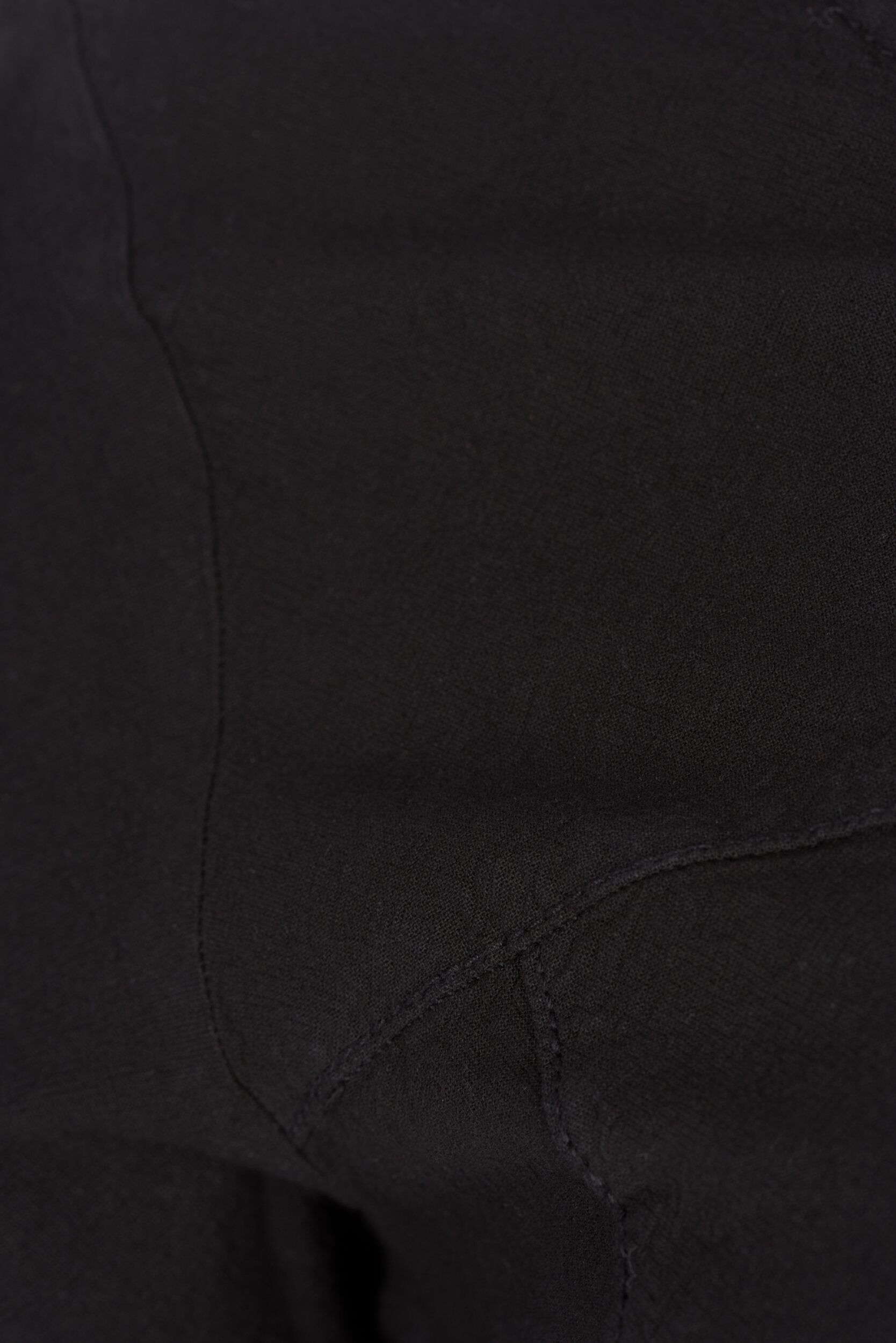 ZizziKatoenen jurk met korte mouwen, Zwart, Packshot image number 2