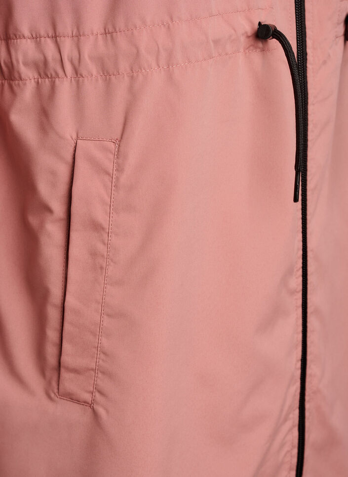 FLASH - Lichtgewicht parka met een capuchon, Roze, Packshot image number 3