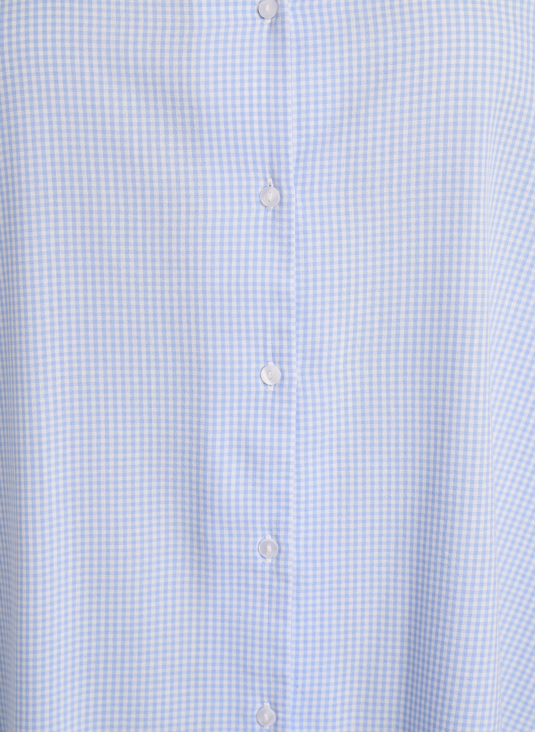 ZizziGeruite tuniek met 3/4 mouwen, Blauw, Packshot image number 2