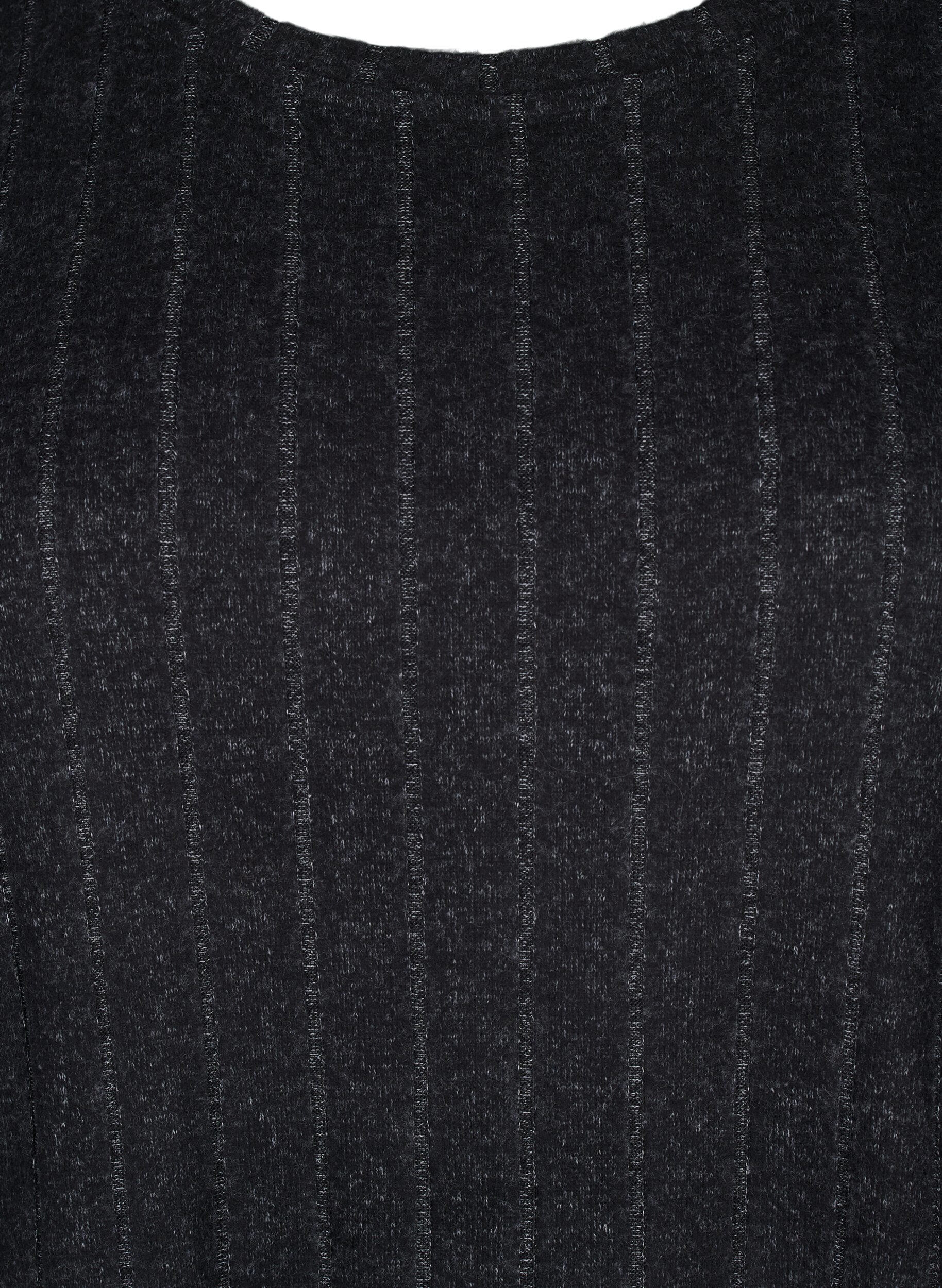 ZizziLosse blouse met 3/4 mouwen, Zwart, Packshot image number 2