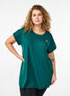 Lang workout T-shirt, Groen, Model image number 0