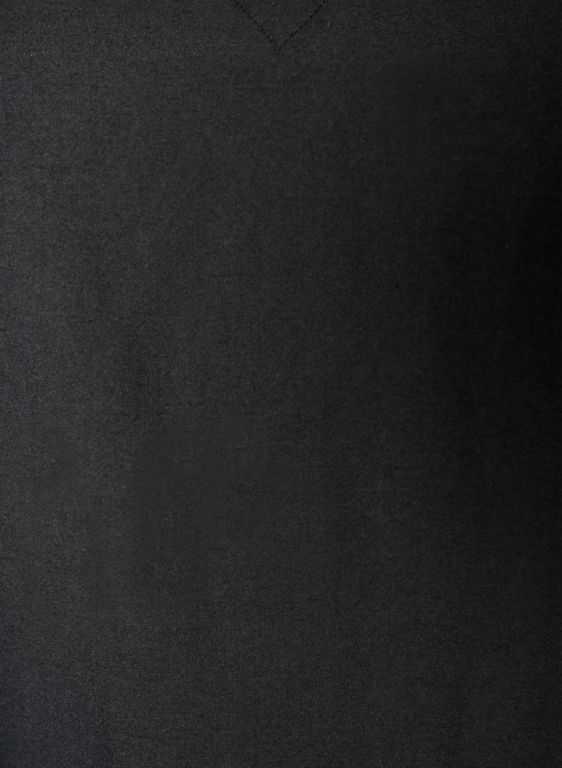 ZizziViscose blouse met V-hals, Zwart, Packshot image number 2