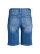 High waist denim Bermuda shorts, Blauw, Packshot image number 1