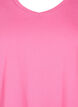 Effen basic katoenen T-shirt, Roze, Packshot image number 2