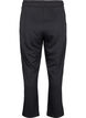 Joggingbroek met zakken en hoge taille, Zwart, Packshot image number 1