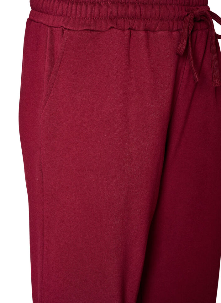 Joggingbroek met zakken, Rood, Packshot image number 2