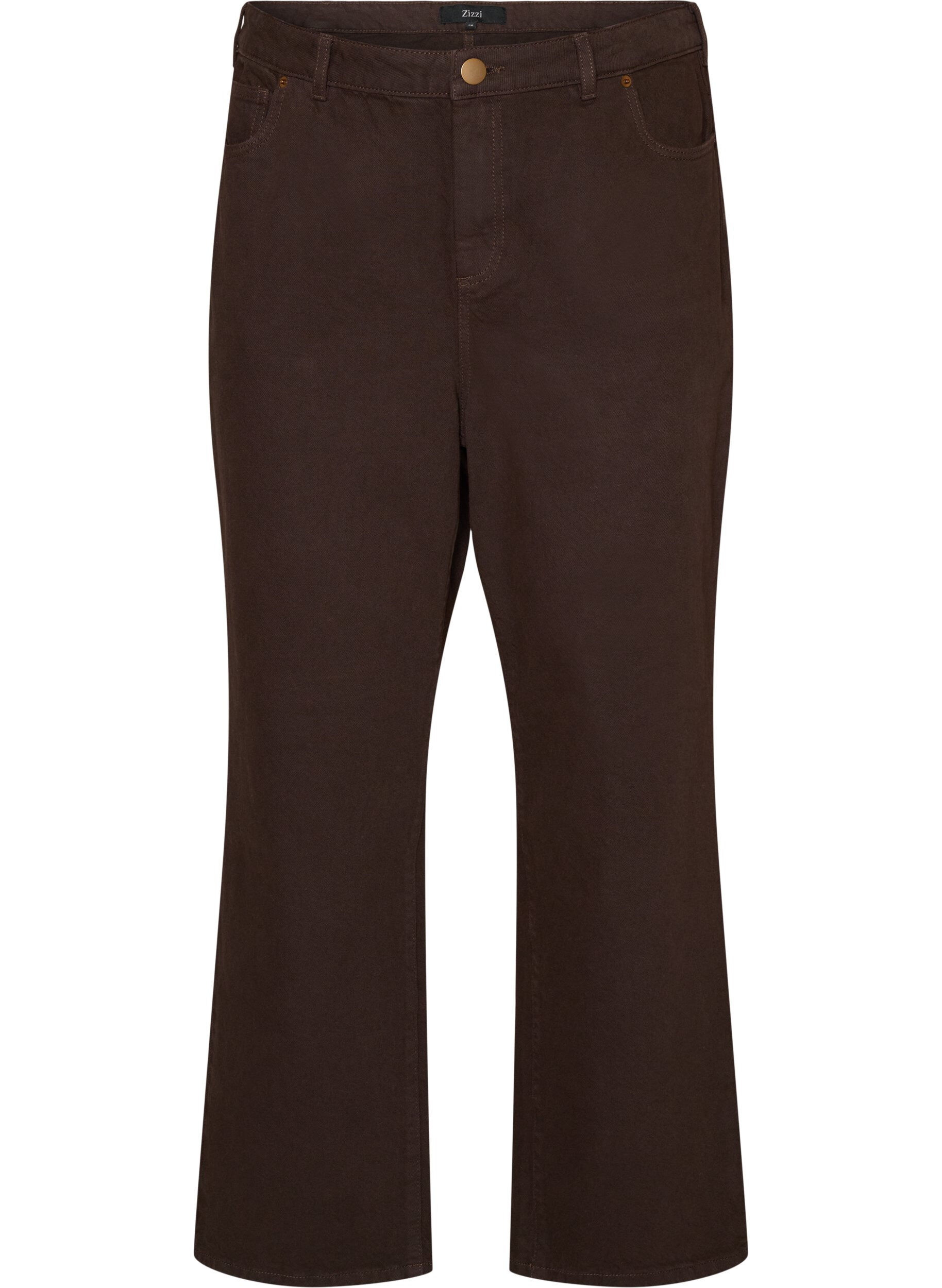 Kiana straight-fit jeans in kleur