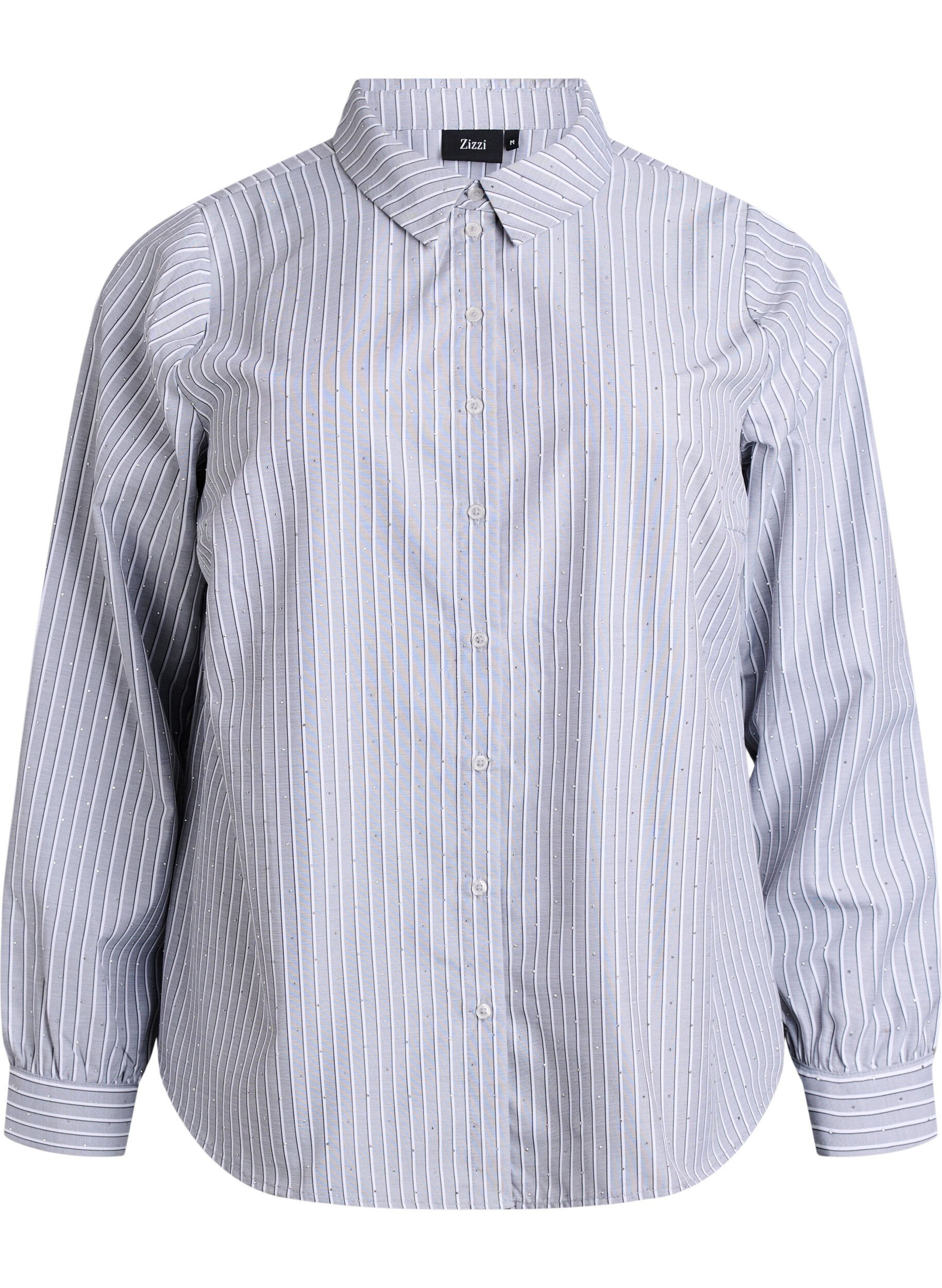 Gestreept shirt met studs