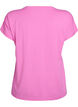 Effen gekleurd T-shirt voor sporten, Roze, Packshot image number 1