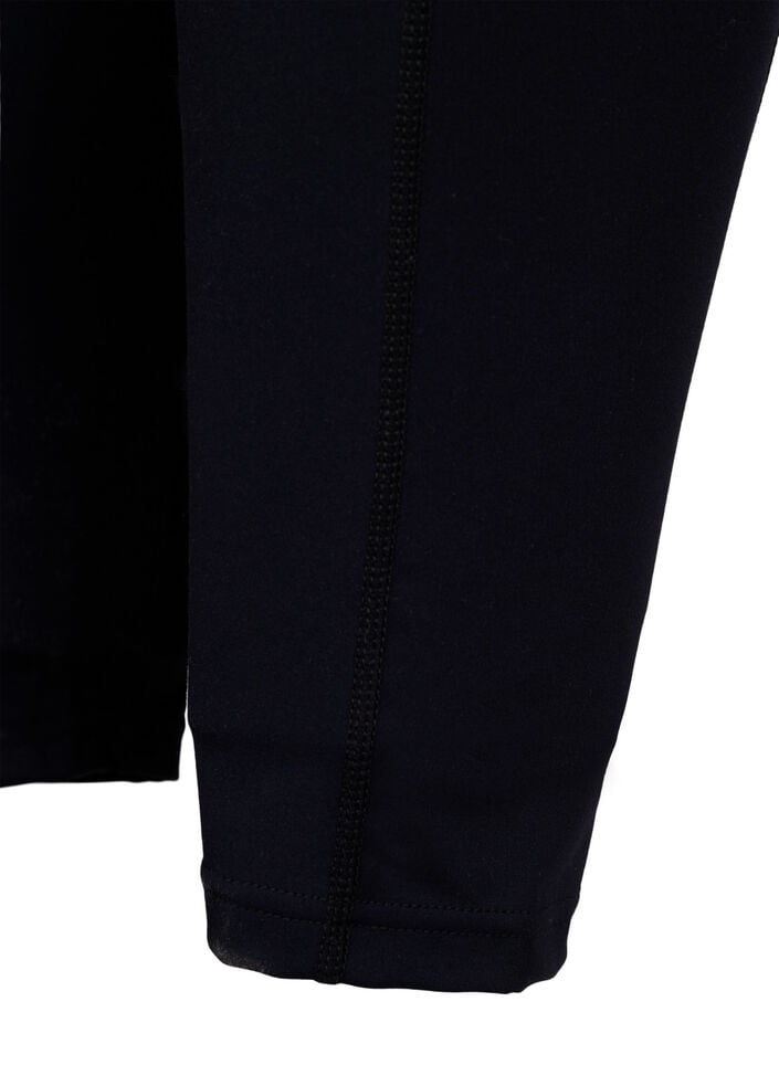 7/8 training panty met zakken, Black, Packshot