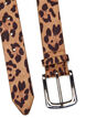 Riem met luipaardprint, Bruin, Packshot image number 2