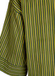 Losse gestreepte shirt met 3/4 mouwen, Groen, Packshot image number 3
