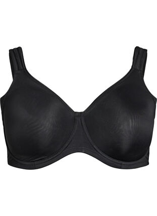 ZizziComfort-bh met beugel en voorgevormde cups, Zwart, Packshot image number 0