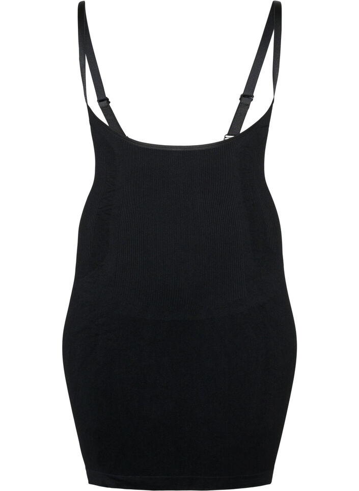 Shapewear jurk met verstelbare bandjes, Black, Packshot