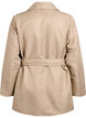 Korte trenchcoat met riem, Beige, Packshot image number 1