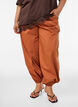 Ballonbroek met zakken en een elastische tailleband, Bruin, Model image number 2