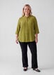 Tuniek met 3/4 mouwen, Groen, Model image number 1