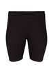 Effen basic fietsbroek, Zwart, Packshot image number 0