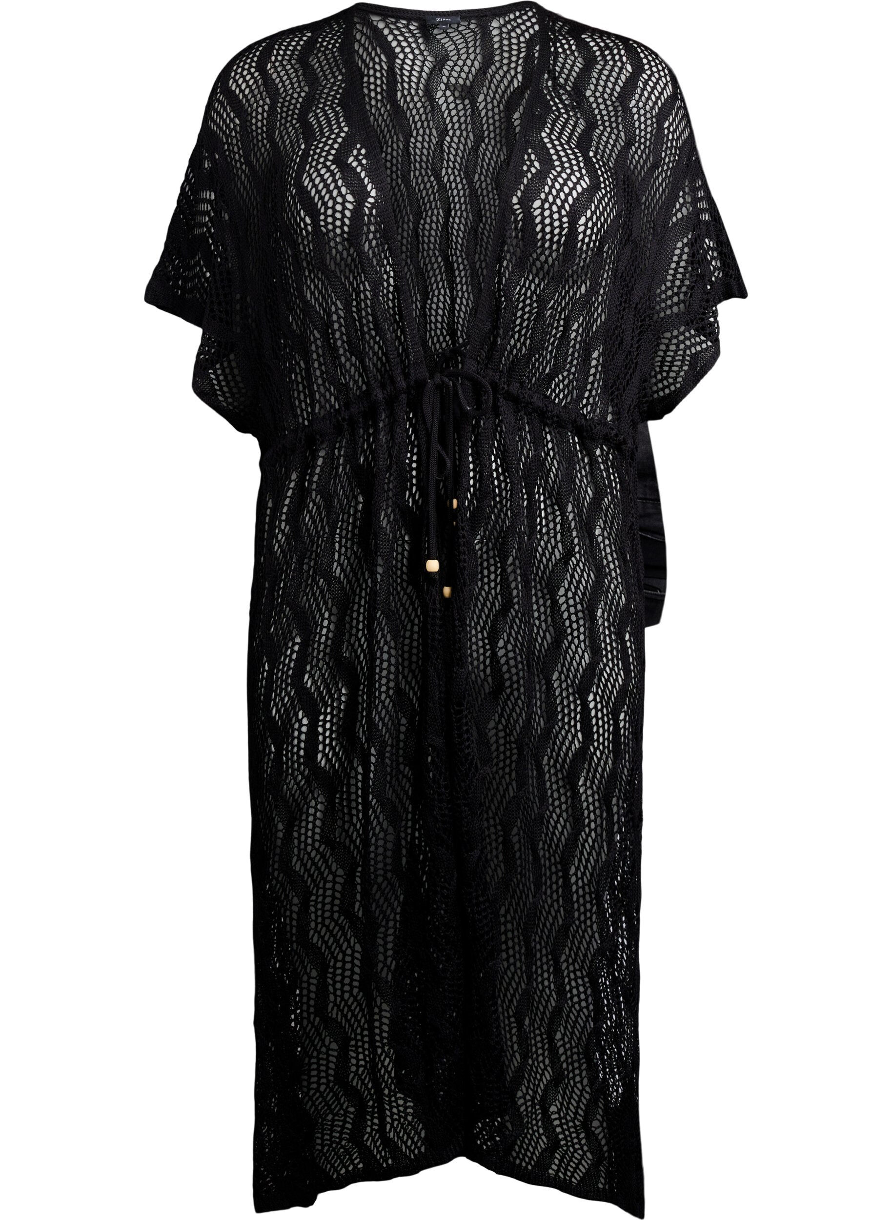 Strand kimono met strikceintuur