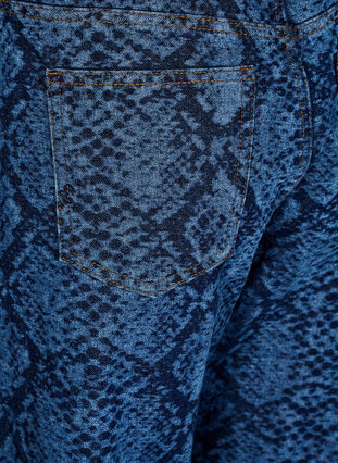 ZizziEmily jeans met slangenprint, Denim Snake AOP, Packshot image number 3