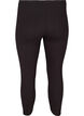Basic 3/4 legging met ruches, Zwart, Packshot image number 1