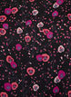 Chiffon blouse met bloemenprint en sheer mouwen, Zwart, Packshot image number 2