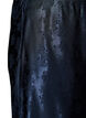 Satijnen rok met een tonale bloemenprint, Blauw, Packshot image number 2