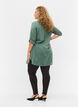 Viscose legging met drukknopen, Zwart, Model image number 1