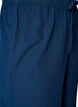 Pantalon de pyjama ample en mousseline de coton, Bleu, Packshot image number 3