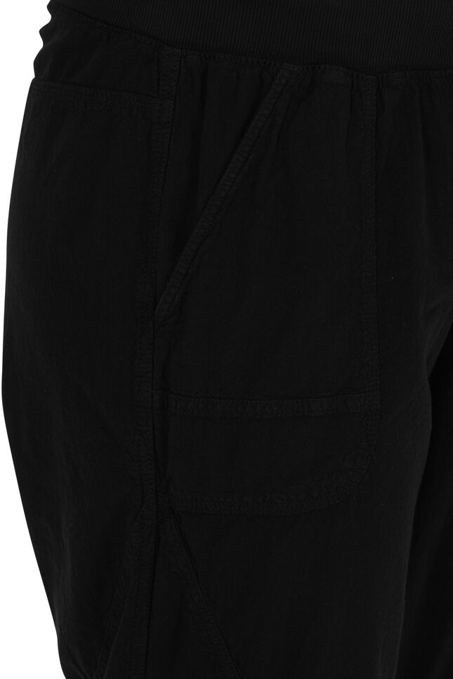 Onderbroek in katoen, Zwart, Packshot image number 2