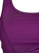 Sport-bh met racerback, Paars, Packshot image number 2