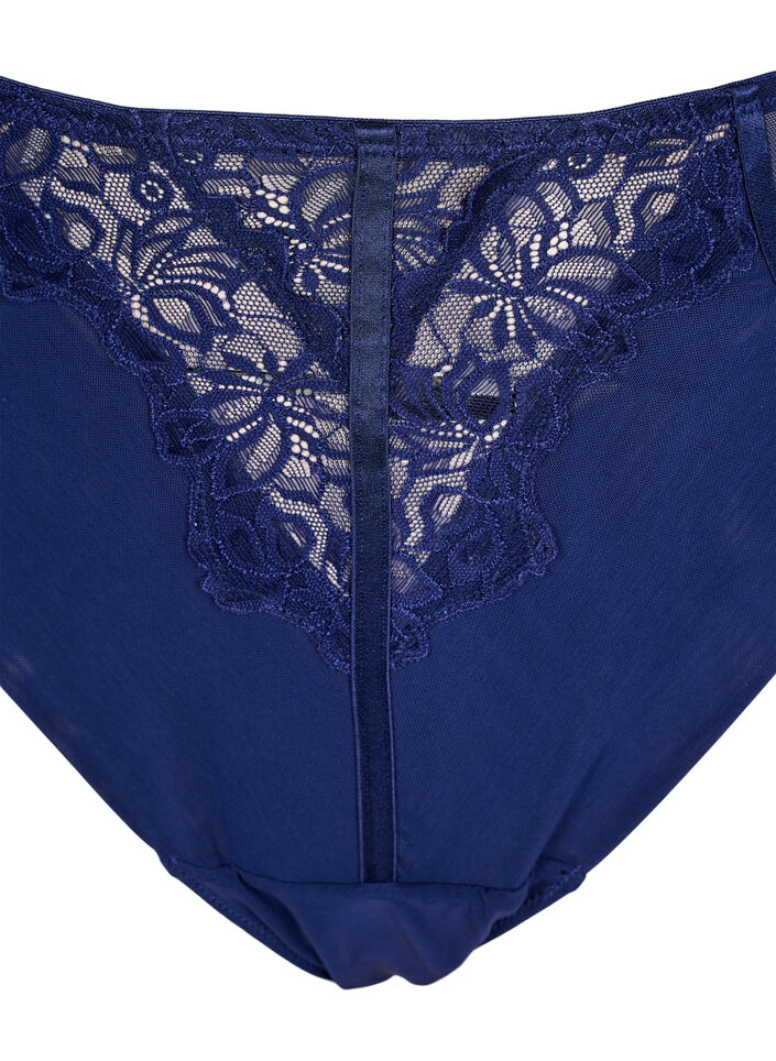 Brazilian slip met kant en satijnen lint, Ocean Cavern, Packshot
