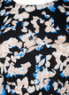Viscose jurk met print en lange mouwen, Zwart, Packshot image number 2