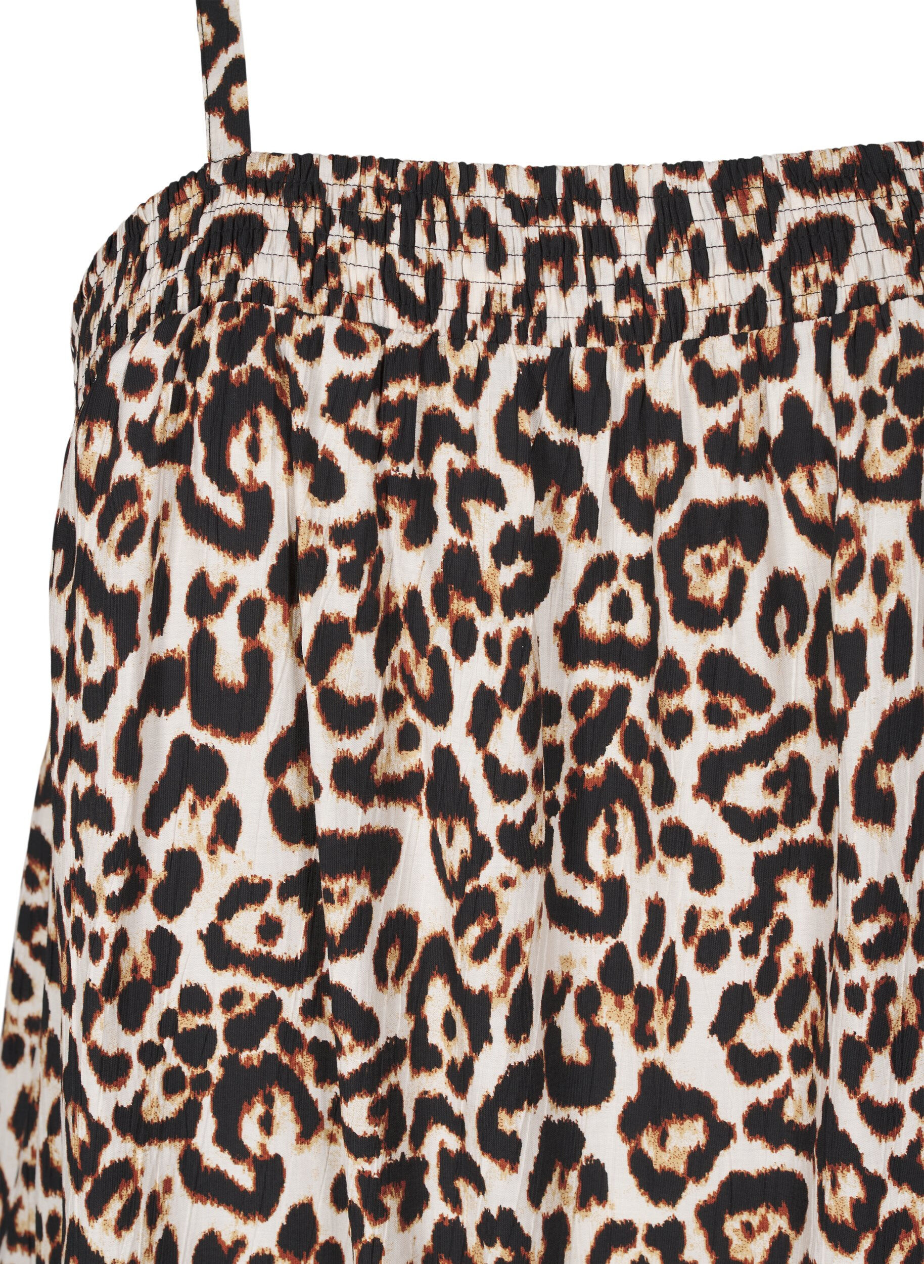 ZizziMidi slip jurk van viscose, Beige, Packshot image number 2