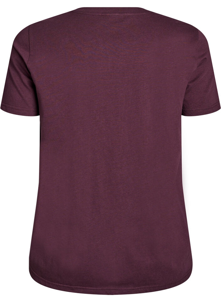 Katoenen T-shirt met print op de voorkant, Fudge w. EYE, Packshot