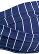 Gewatteerde bikinitop met print, Blauw, Packshot image number 2