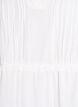 A-vormige tuniek met ruches, Wit, Packshot image number 2