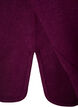 Gebreide top met ronde hals en ingebreid patroon, Rood, Packshot image number 3