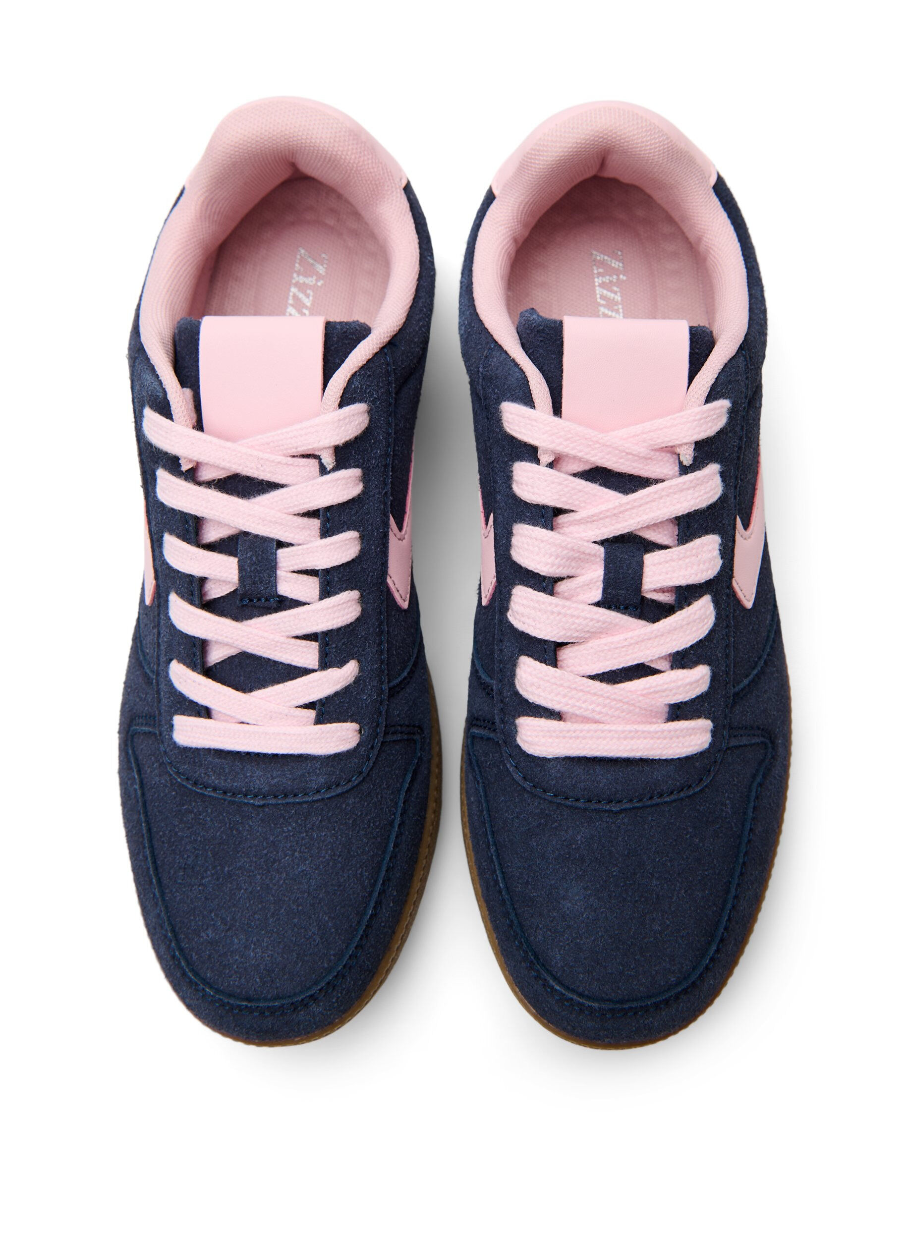 ZizziSneakers van imitatie-su&egrave;de, Blauw, Packshot image number 2