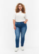 Slim fit Emily jeans met normale taille, Blauw, Model image number 0